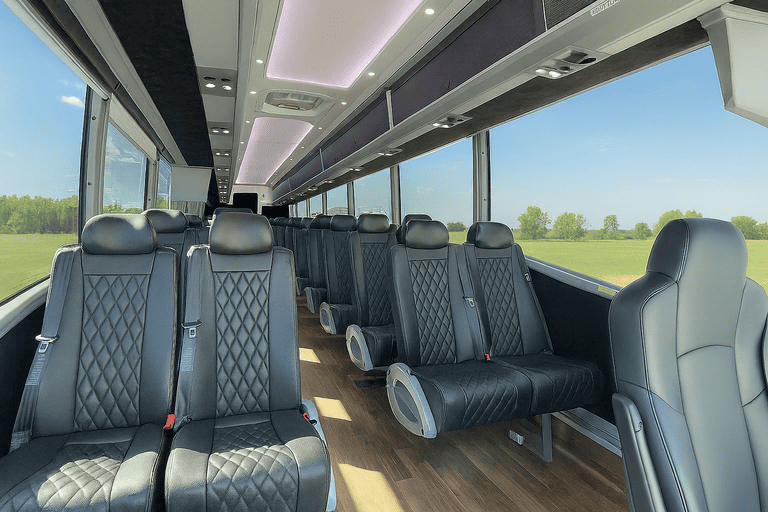 coach bus in New Bedford