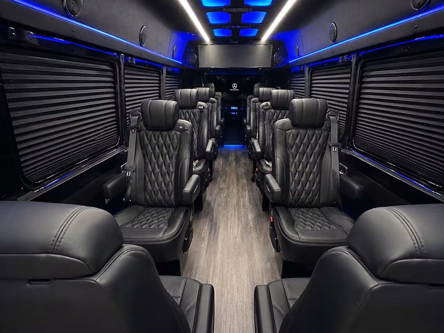 new bedford sprinter van rental with driver