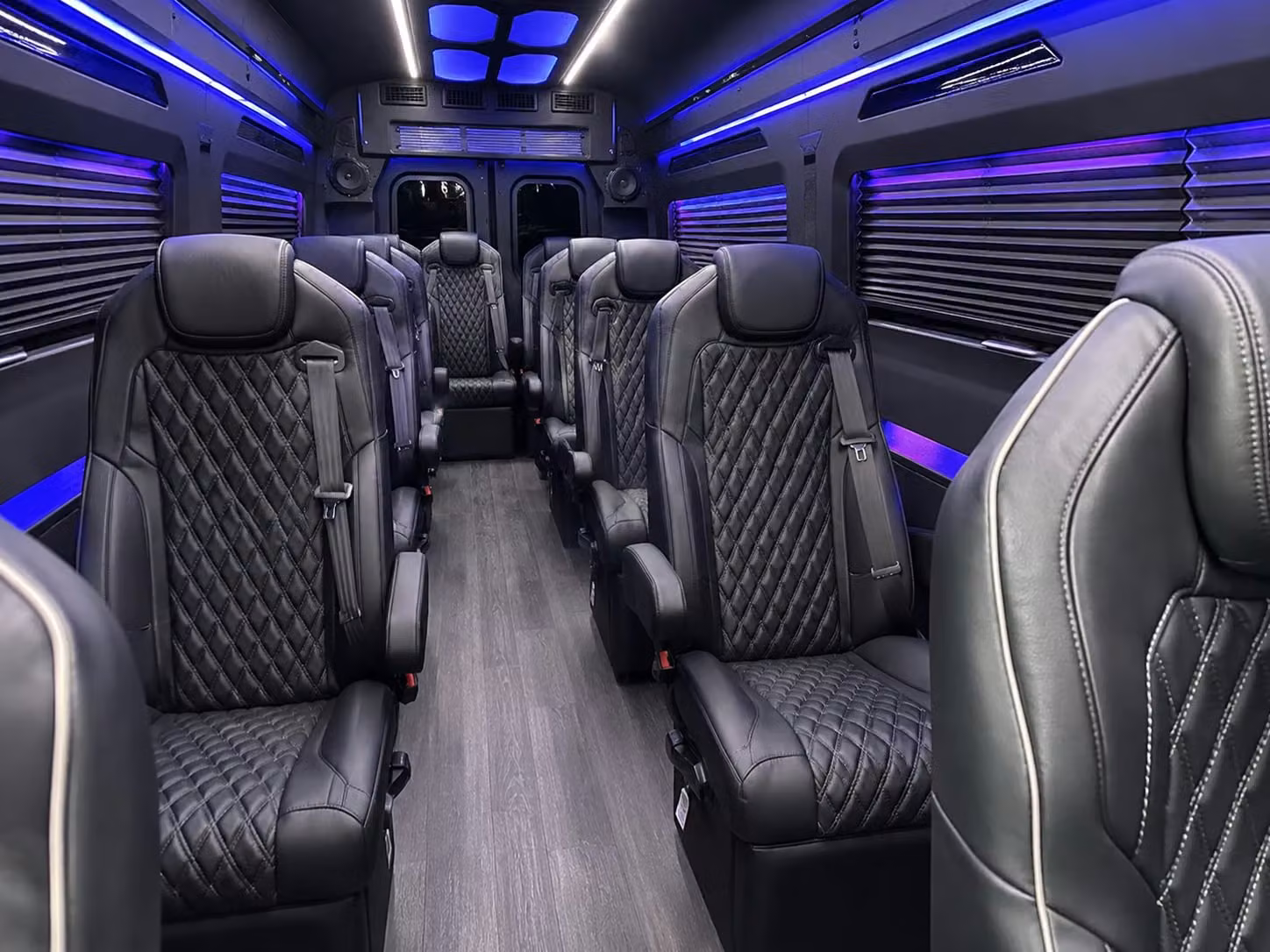 sprinter van with driver interior