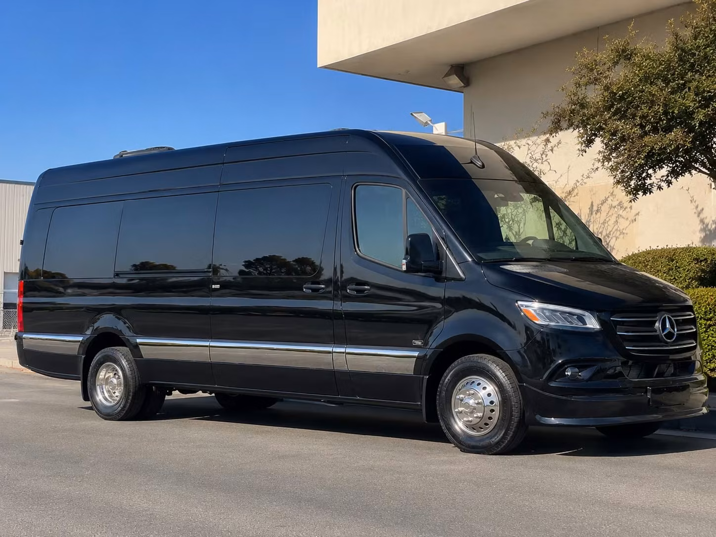 sprinter van with driver